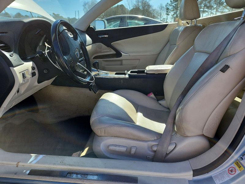 Aukcja sprzedaży 2010 Lexus Is, vin: JTHFF2C22A2510727, numer aukcji: 76708065