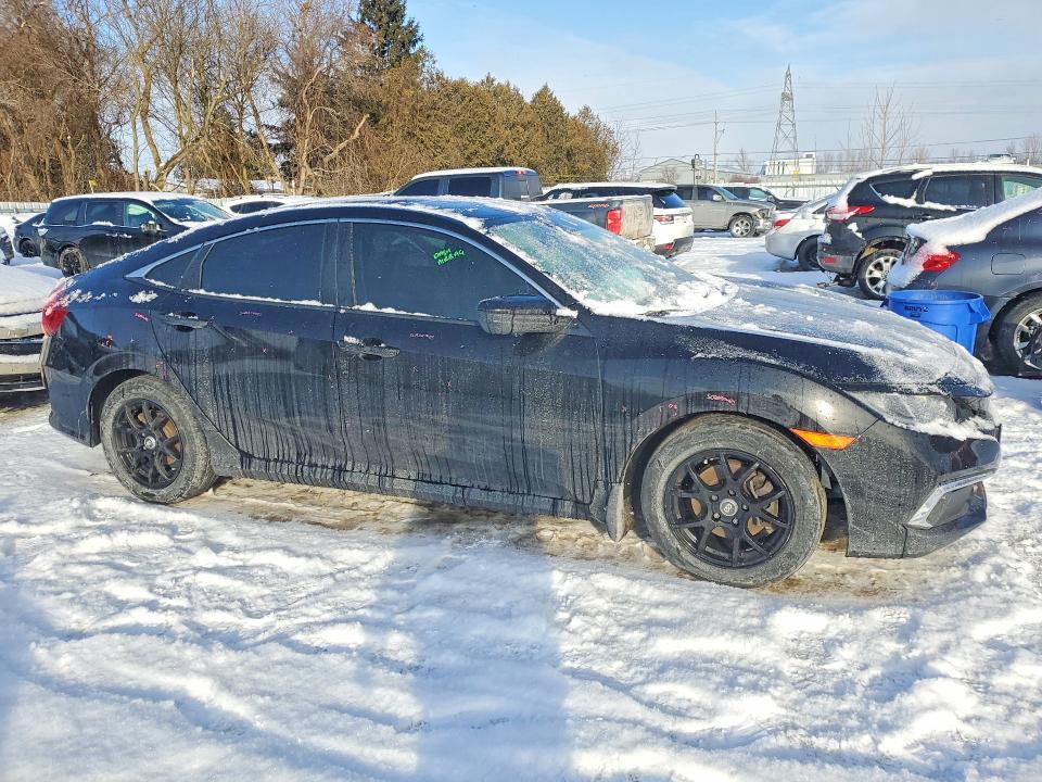 76897715 :رقم المزاد ، 2HGFC2F50KH040224 vin ، 2019 Honda Civic Lx 4dr مزاد بيع