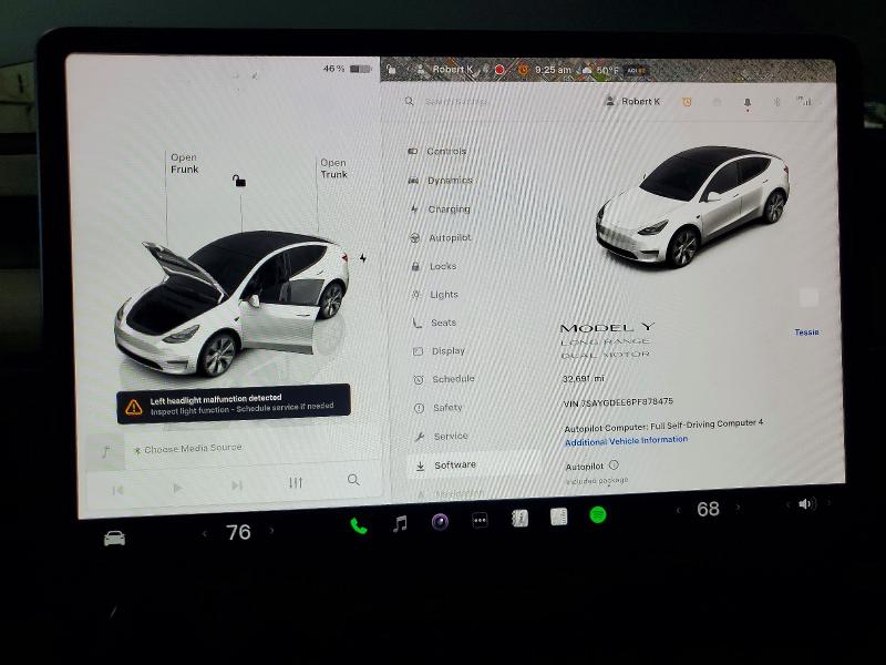 Продаж на аукціоні авто 2023 Tesla Model Y, vin: 7SAYGDEE6PF878475, номер лоту: 75680025