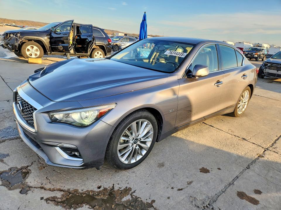 2020 Infiniti Q50 მანქანა იყიდება აუქციონზე, vin: JN1EV7AP3LM207252, აუქციონის ნომერი: 76244335