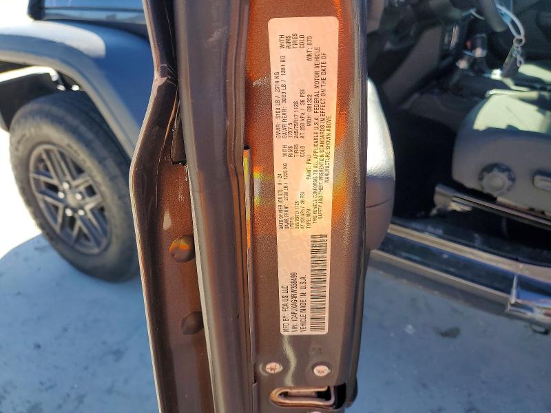 76428645 :رقم المزاد ، 1C4PJXAG4RW358499 vin ، 2024 Jeep Wrangler مزاد بيع