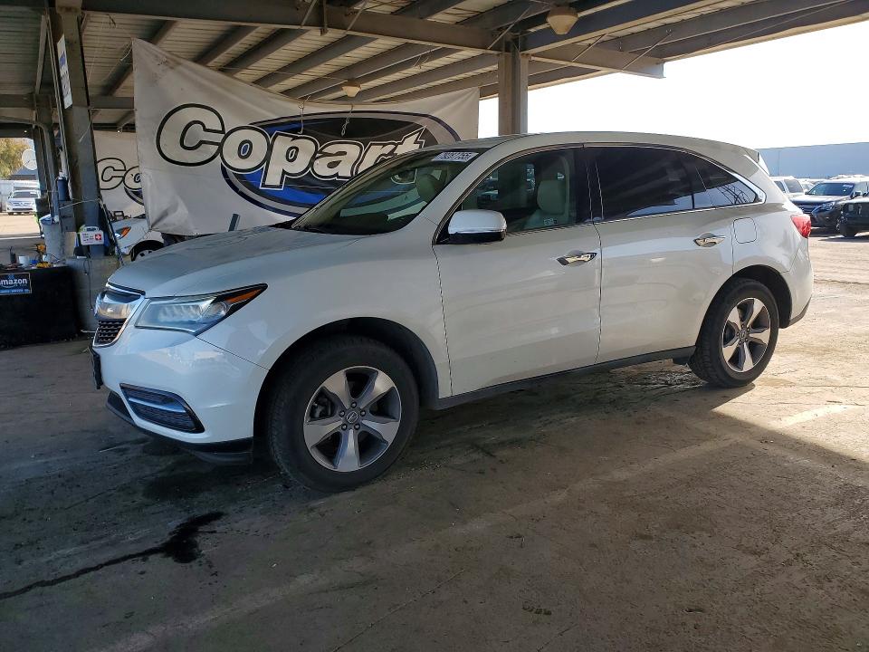 79287755 :رقم المزاد ، 5FRYD3H24GB021328 vin ، 2016 Acura Mdx مزاد بيع