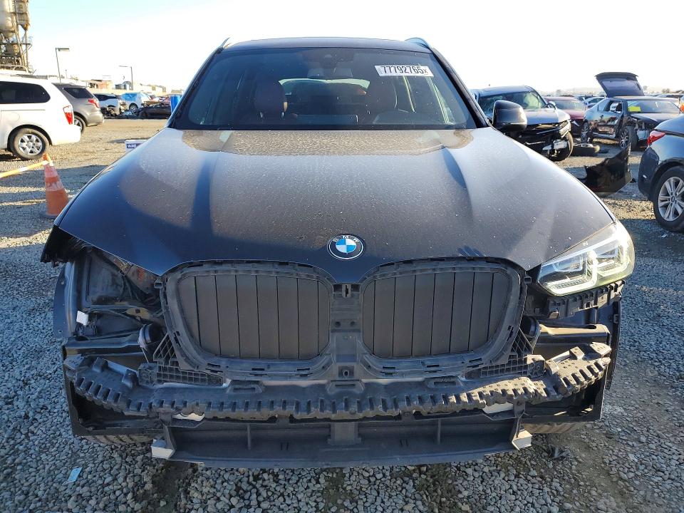 2022 Bmw X3 მანქანა იყიდება აუქციონზე, vin: 5UX43DP09N9K84736, აუქციონის ნომერი: 77792765