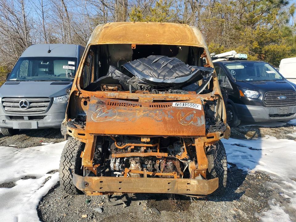 Продажа на аукционе авто 2021 Ram Promaster 3500, vin: 3C6MRVJG0ME535494, номер лота: 75815655