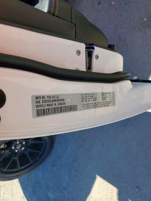 2021 Dodge Charger მანქანა იყიდება აუქციონზე, vin: 2C3CDXL94MH524648, აუქციონის ნომერი: 77076225