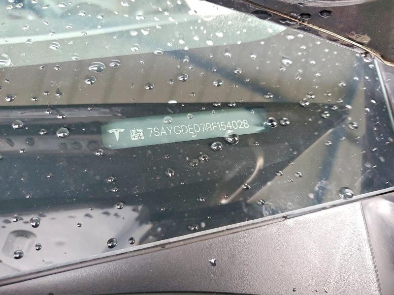 2024 Tesla Model Y მანქანა იყიდება აუქციონზე, vin: 7SAYGDED7RF154028, აუქციონის ნომერი: 78091335
