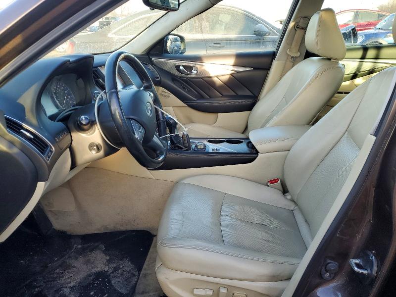 76895975 :رقم المزاد ، JN1AV7AR0FM850713 vin ، 2015 Infiniti Q50 Hybrid مزاد بيع