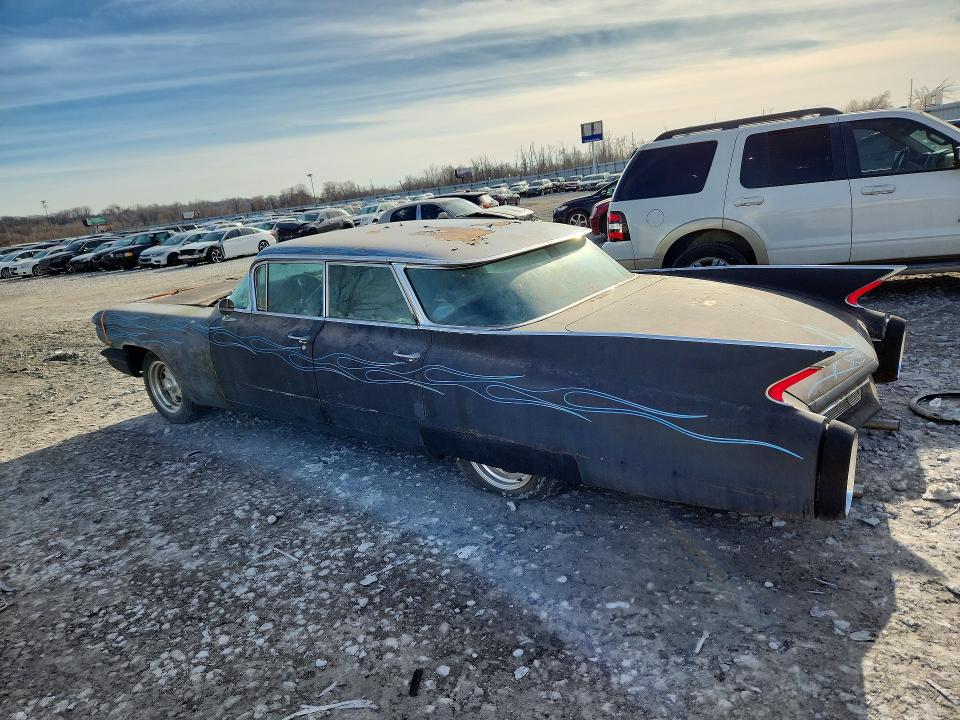 1960 Cadillac Deville მანქანა იყიდება აუქციონზე, vin: 60B082691, აუქციონის ნომერი: 99475055