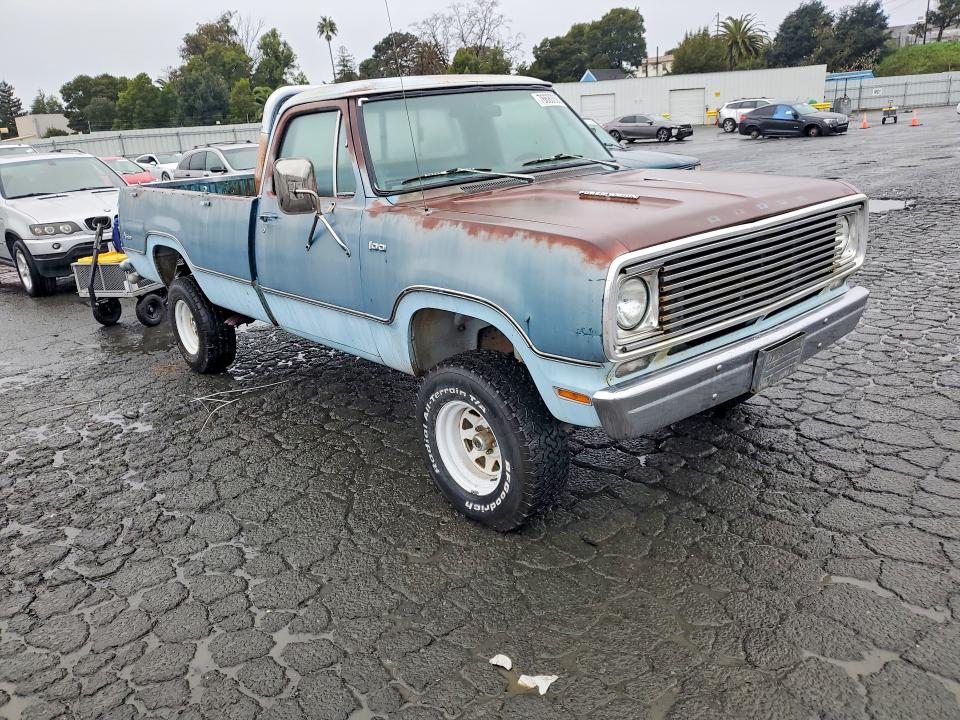 1976 Dodge Ram 150 მანქანა იყიდება აუქციონზე, vin: W14BE6S255820, აუქციონის ნომერი: 76680005