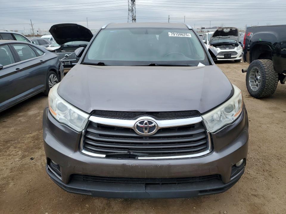 Продажа на аукционе авто 2014 Toyota Highlander, vin: 5TDJKRFH6ES033010, номер лота: 79159625