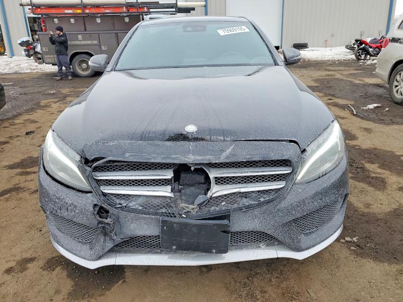 75909195 :رقم المزاد ، 55SWF4KB5HU205548 vin ، 2017 Mercedes-benz C مزاد بيع