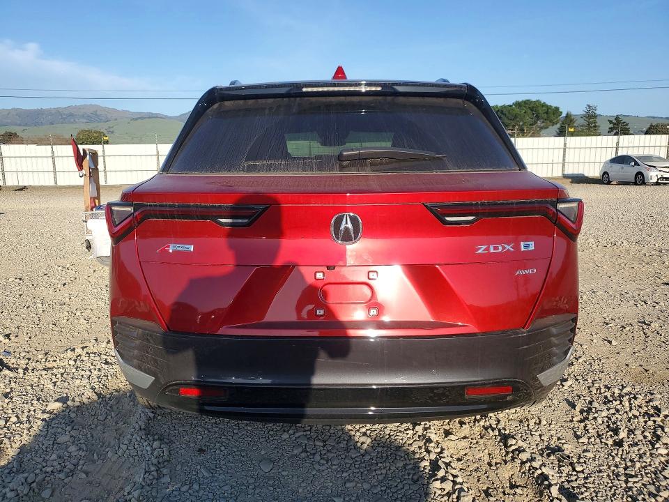 2024 Acura Zdx მანქანა იყიდება აუქციონზე, vin: 4W5KHNRLXRZ518981, აუქციონის ნომერი: 75963195