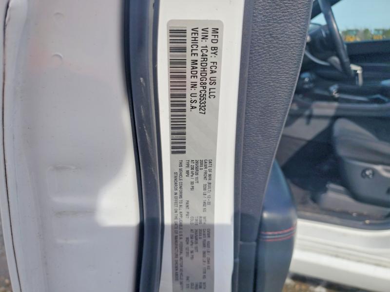 Продаж на аукціоні авто 2023 Dodge Durango, vin: 1C4RDHDG8PC553327, номер лоту: 75622055