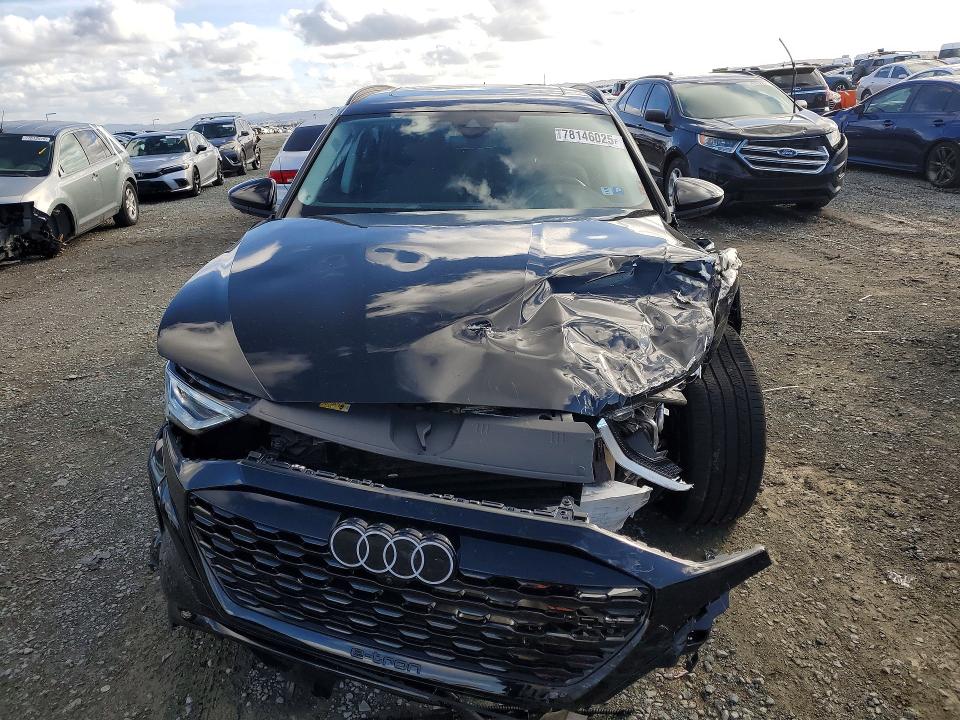 2024 Audi Q8 E-tron მანქანა იყიდება აუქციონზე, vin: WA15AAGEXRB053858, აუქციონის ნომერი: 78146025