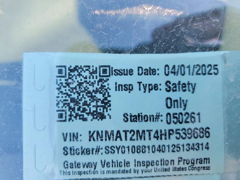 Продаж на аукціоні авто 2017 Nissan Rogue, vin: KNMAT2MT4HP539686, номер лоту: 79066235