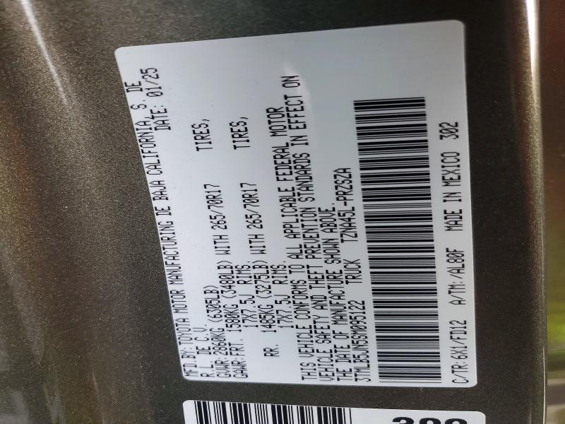 Продаж на аукціоні авто 2025 Toyota Tacoma, vin: 3TMLB5JN5SM095122, номер лоту: 76531745