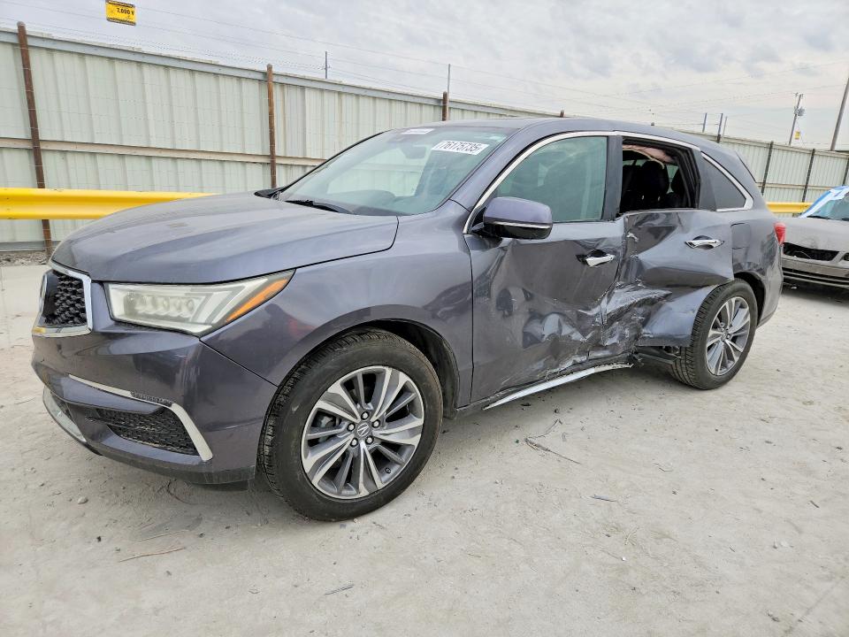 76175735 :رقم المزاد ، 5FRYD3H53HB008582 vin ، 2017 Acura Mdx مزاد بيع