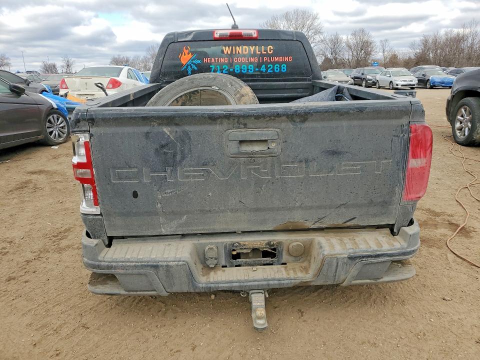 76438635 :رقم المزاد ، 1GCGTBEN6M1208549 vin ، 2021 Chevrolet Colorado مزاد بيع