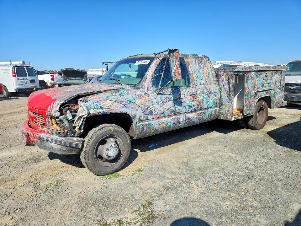 1999 Gmc Sierra მანქანა იყიდება აუქციონზე, vin: 1GTHC39J3XF095927, აუქციონის ნომერი: 75791145