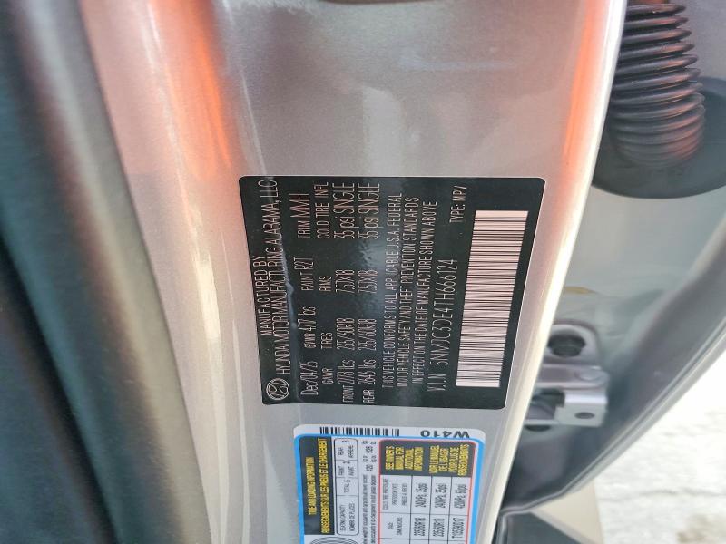 Aukcja sprzedaży 2026 Hyundai Tucson, vin: 5NMJC3DE4TH666124, numer aukcji: 78752145
