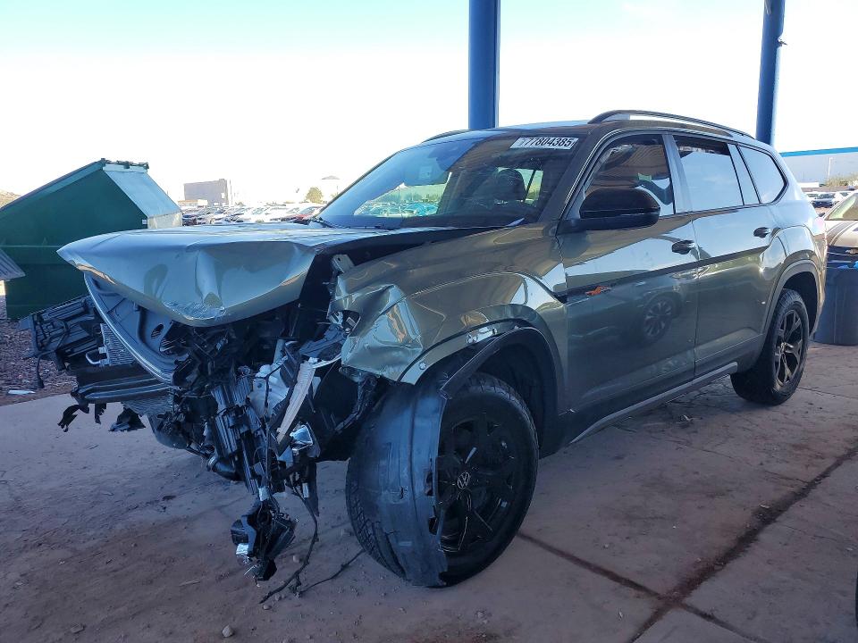 77804385 :رقم المزاد ، 1V2CR2CAXSC572423 vin ، 2025 Volkswagen Atlas مزاد بيع