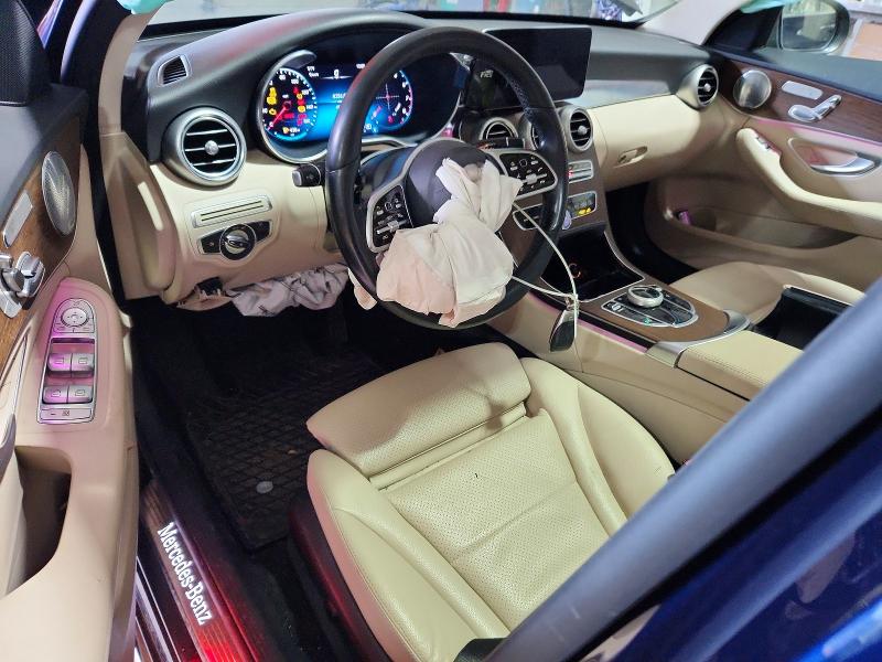 78859785 :رقم المزاد ، W1KWF8EB8MR646492 vin ، 2021 Mercedes-benz C مزاد بيع
