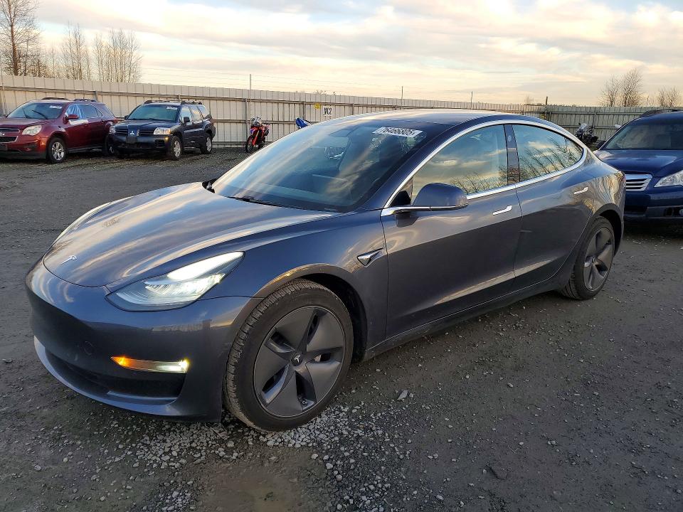 2019 Tesla Model 3 მანქანა იყიდება აუქციონზე, vin: 5YJ3E1EB3KF533348, აუქციონის ნომერი: 76466805