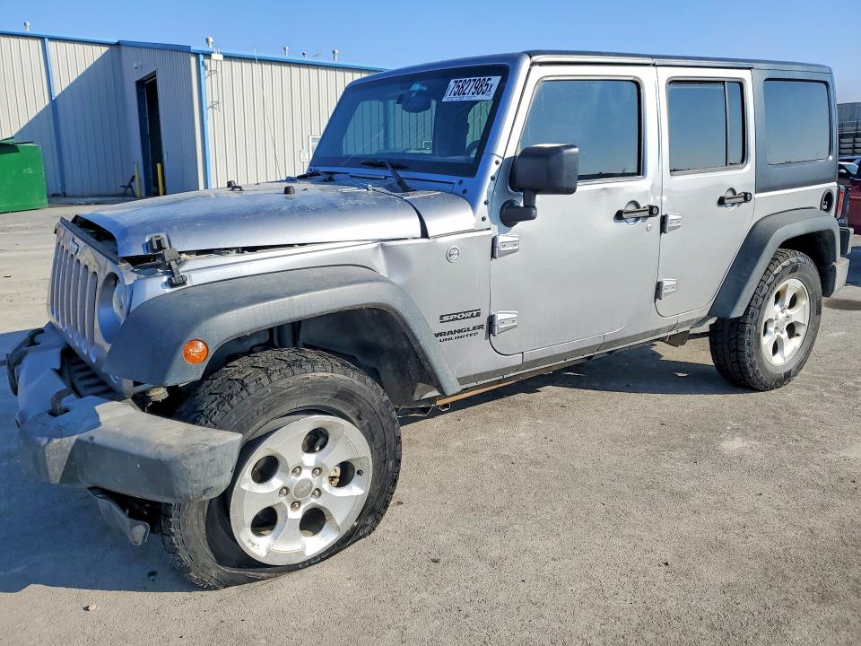75827985 :رقم المزاد ، 1C4BJWDG8GL310597 vin ، 2016 Jeep Wrangler Unlimited مزاد بيع