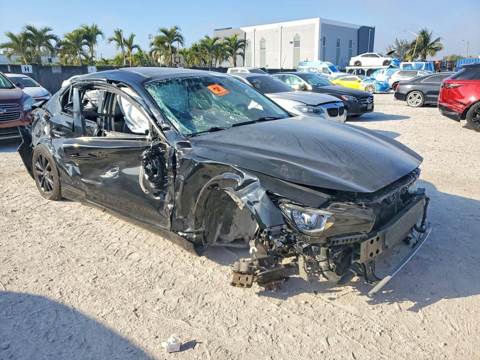 77196075 :رقم المزاد ، JN1CV7AR1GM252916 vin ، 2016 Infiniti Q50 Base مزاد بيع
