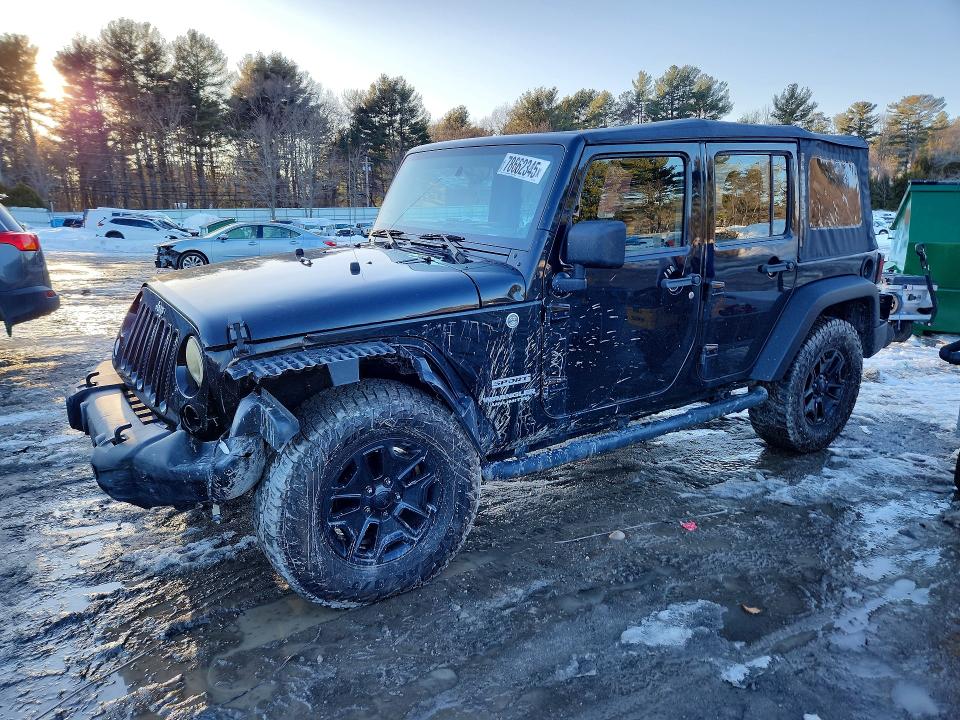 78662345 :رقم المزاد ، 1C4BJWDG9EL107599 vin ، 2014 Jeep Wrangler Unlimited مزاد بيع
