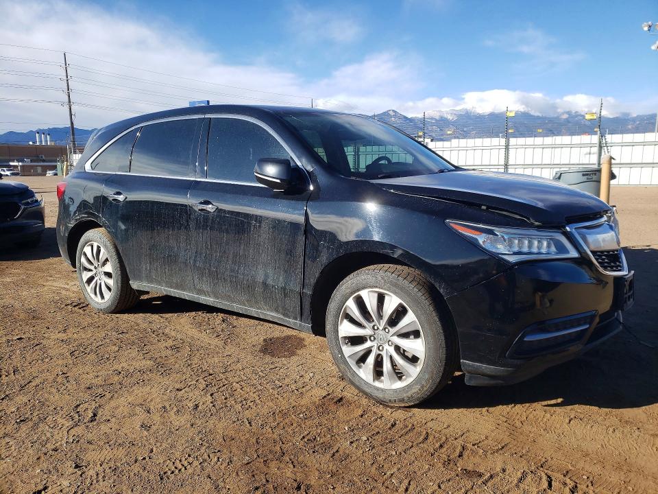 77810745 :رقم المزاد ، 5FRYD4H48EB027766 vin ، 2014 Acura Mdx مزاد بيع