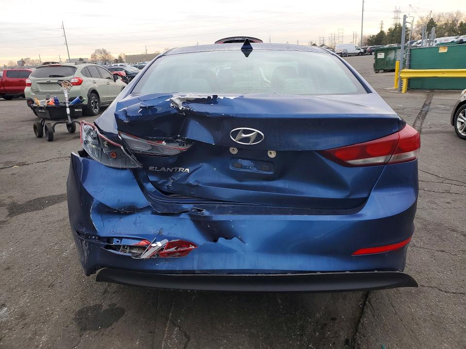 75927045 :رقم المزاد ، 5NPD84LF5JH343683 vin ، 2018 Hyundai Elantra Se مزاد بيع