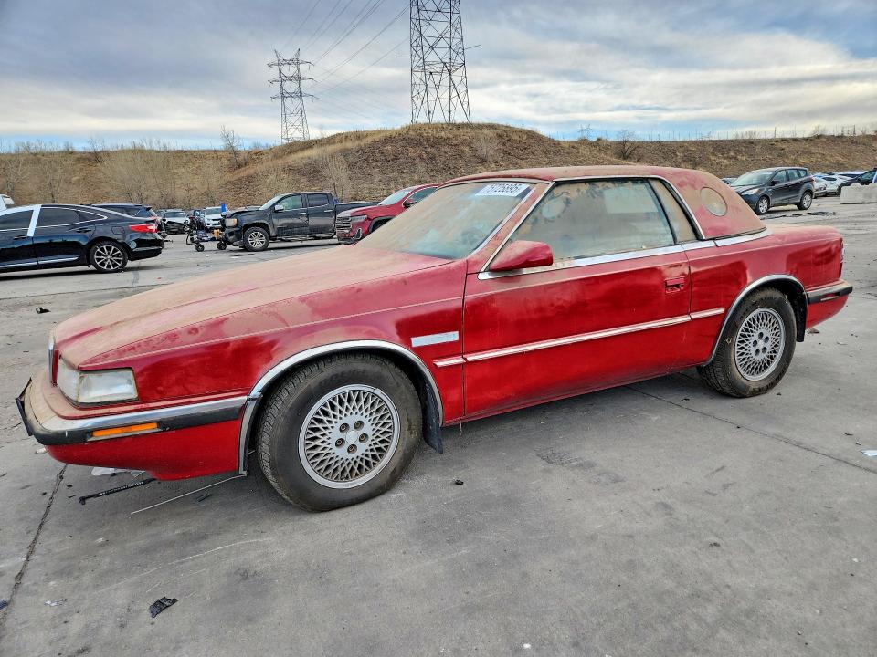 Aukcja sprzedaży 1989 Chrysler Tc, vin: ZC2FP1109KB201889, numer aukcji: 75725895