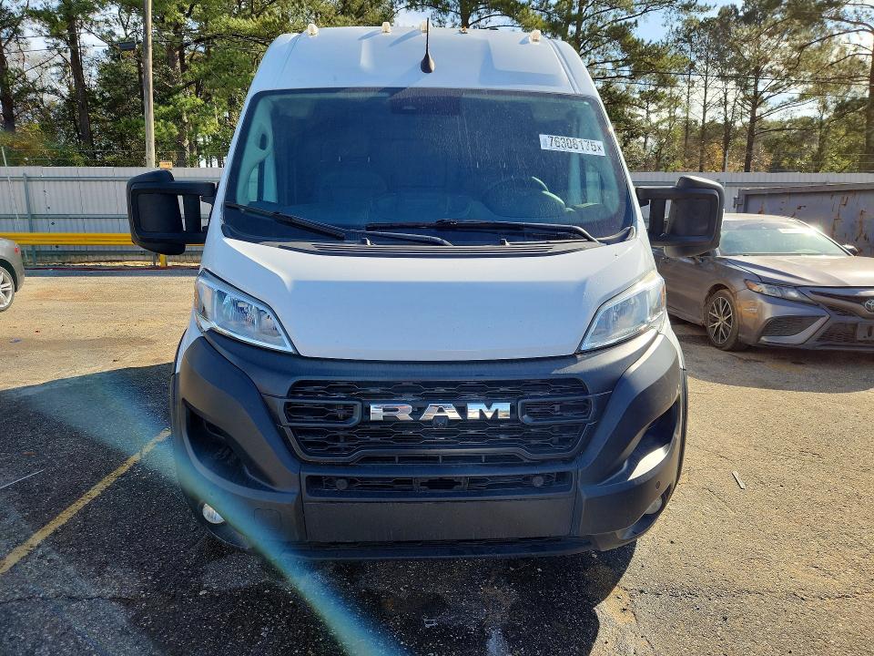 2023 Ram Promaster 2500 მანქანა იყიდება აუქციონზე, vin: 3C6LRVCG3PE538015, აუქციონის ნომერი: 76308175