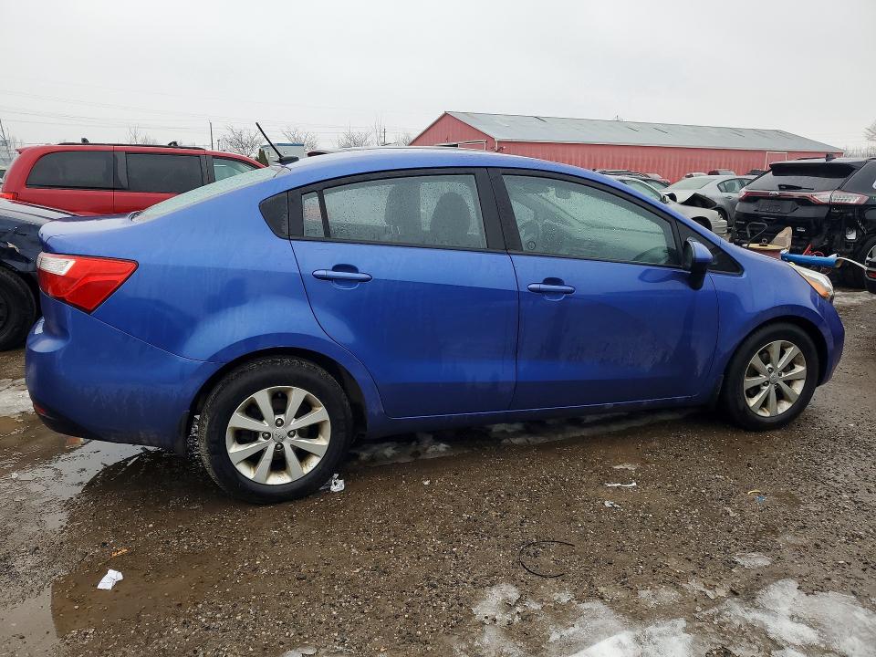 2013 Kia Rio მანქანა იყიდება აუქციონზე, vin: KNADM4A38D6281616, აუქციონის ნომერი: 76482095