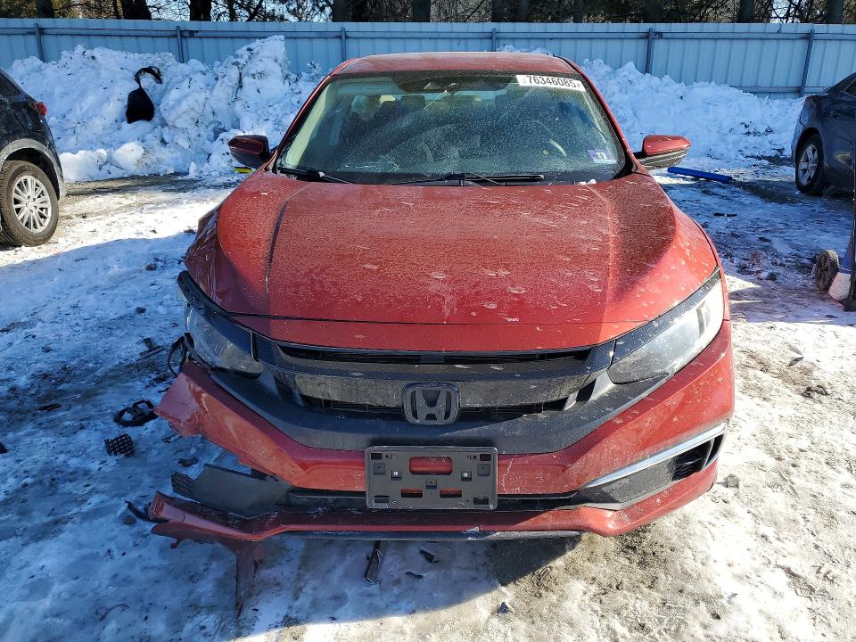 76346085 :رقم المزاد ، 19XFC2F63KE213527 vin ، 2019 Honda Civic مزاد بيع