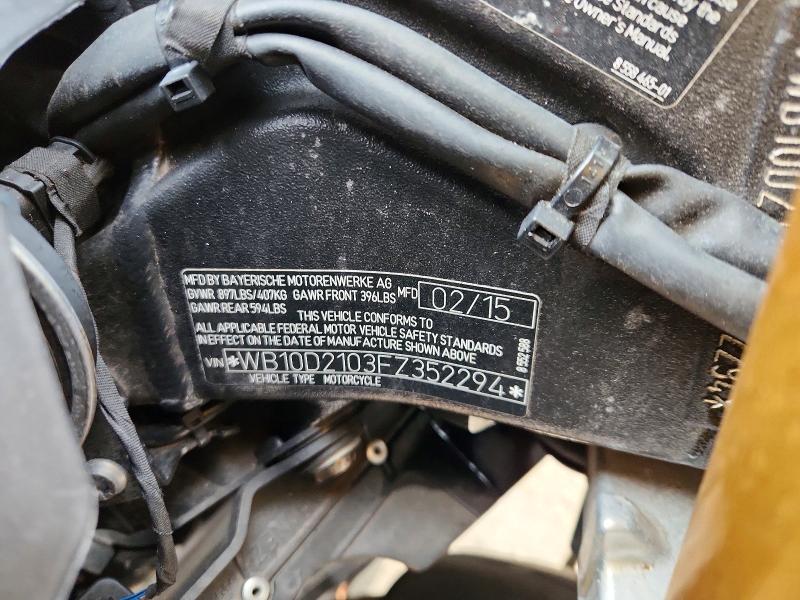 Продажа на аукционе авто 2015 Bmw S 1000, vin: WB10D2103FZ352294, номер лота: 76458315