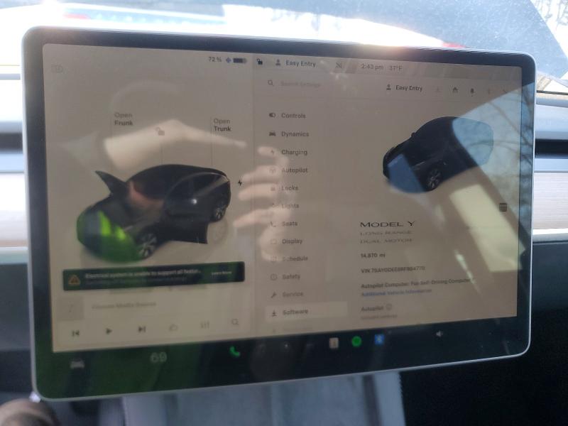 76780585 :رقم المزاد ، 7SAYGDEE8RF984770 vin ، 2024 Tesla Model Y مزاد بيع