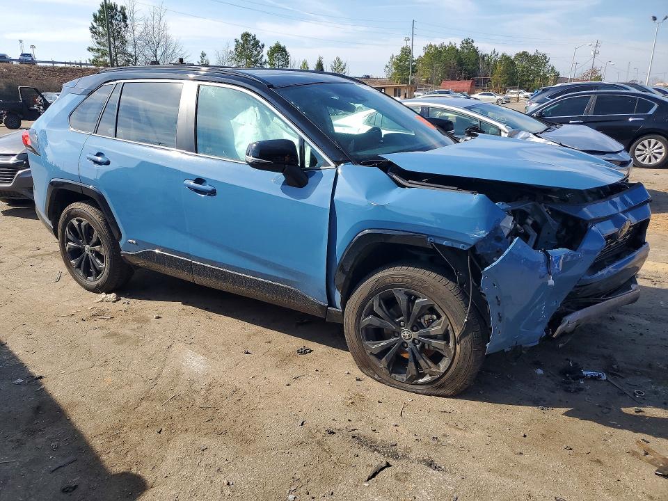 76515795 :رقم المزاد ، 4T3E6RFV8SU179933 vin ، 2025 Toyota Rav4 Hybrid مزاد بيع