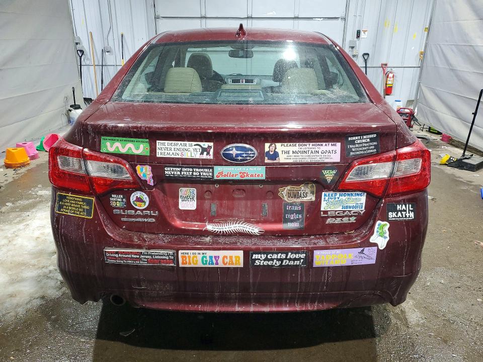 78401105 :رقم المزاد ، 4S3BNAL63G3029193 vin ، 2016 Subaru Legacy مزاد بيع