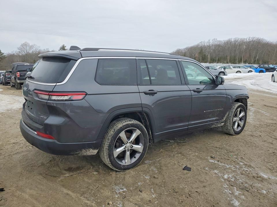 76189555 :رقم المزاد ، 1C4RJKBG0M8144830 vin ، 2021 Jeep Grand Cherokee مزاد بيع
