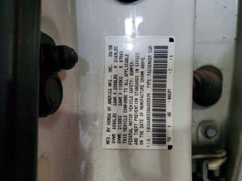 Продажа на аукционе авто 2009 Acura Tl, vin: 19UUA86539A005976, номер лота: 76820025
