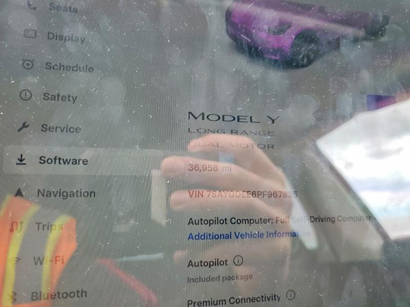 Aukcja sprzedaży 2023 Tesla Model Y, vin: 7SAYGDEE6PF967835, numer aukcji: 77601455