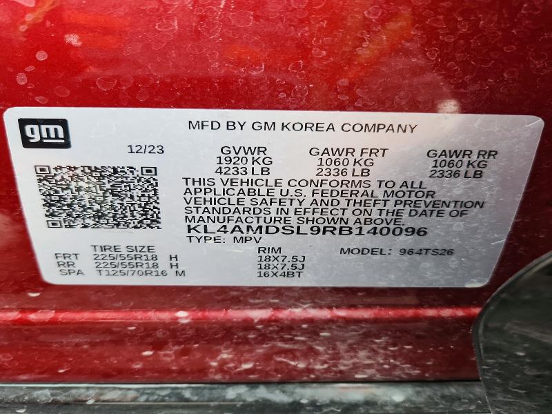 Продаж на аукціоні авто 2024 Buick Encore Gx, vin: KL4AMDSL9RB140096, номер лоту: 77172985