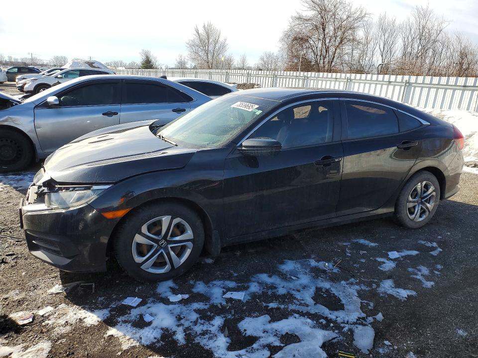 Продажа на аукционе авто 2016 Honda Civic, vin: 2HGFC2F51GH020409, номер лота: 78539695