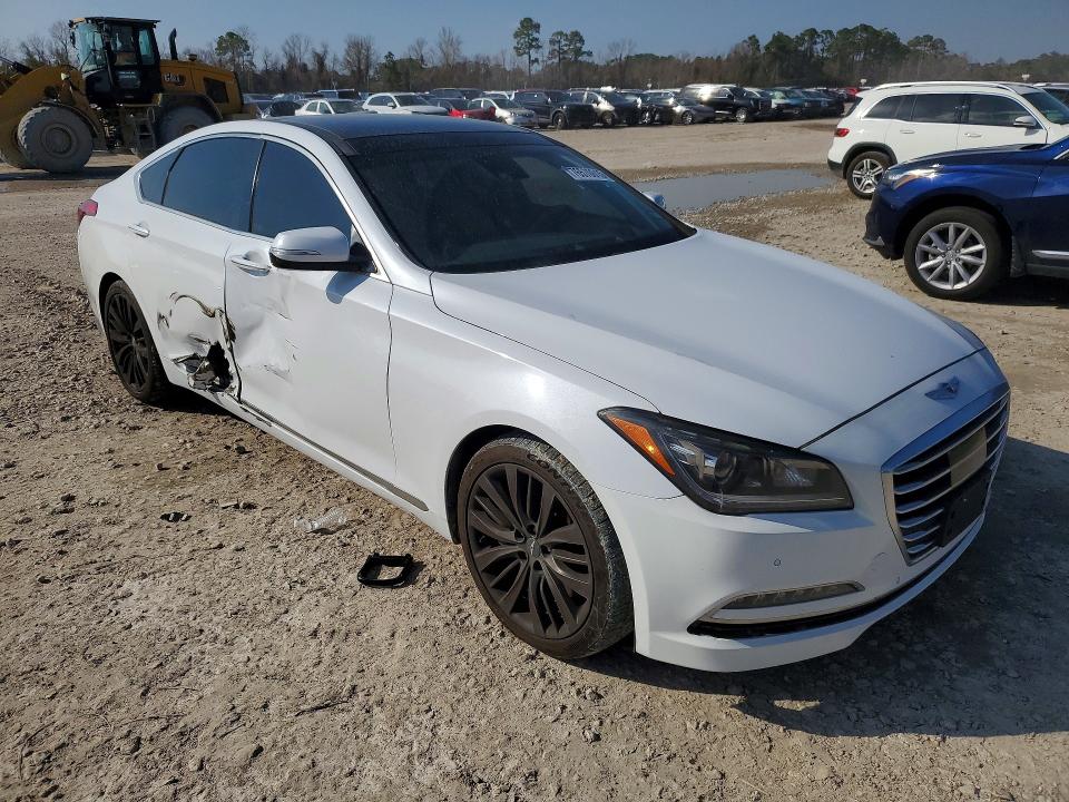 2015 Hyundai Genesis მანქანა იყიდება აუქციონზე, vin: KMHGN4JF0FU051697, აუქციონის ნომერი: 76570615