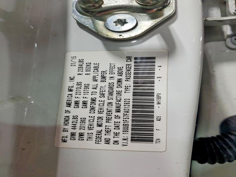 Aukcja sprzedaży 2015 Acura Tlx, vin: 19UUB1F57FA012820, numer aukcji: 78273205