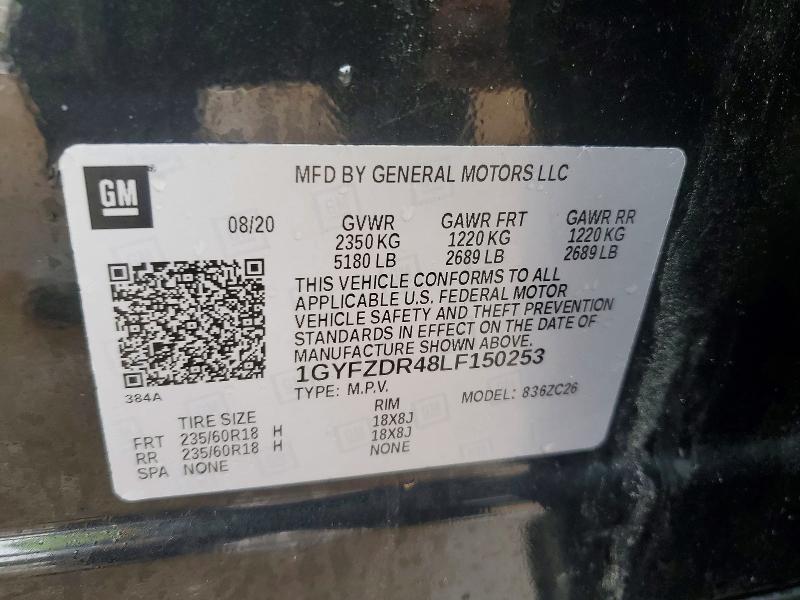 Продаж на аукціоні авто 2020 Cadillac Xt4, vin: 1GYFZDR48LF150253, номер лоту: 77920915
