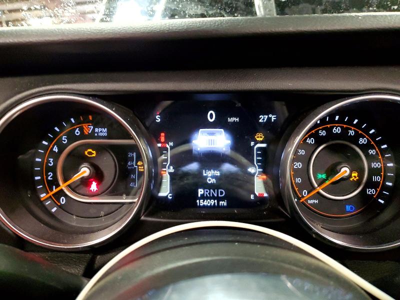 2018 Jeep Wrangler Unlimited მანქანა იყიდება აუქციონზე, vin: 1C4HJXEG6JW114307, აუქციონის ნომერი: 76906515