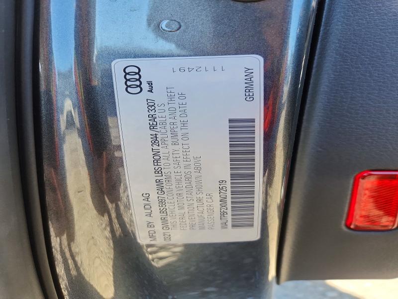 Продажа на аукционе авто 2021 Audi A7, vin: WAUTPBF2XMN072519, номер лота: 78078265